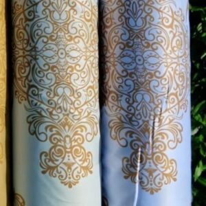 قماش ستان قطن مطبوع عرض240سم