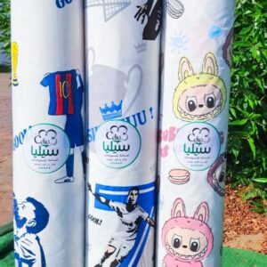 قماش ملاية قطن العامرية مشجر عرض240سم