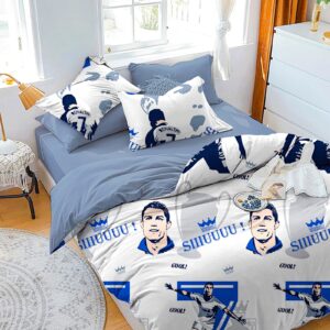 كفر لحاف اطفال قطن العامرية مشجر مقاس180*240سم