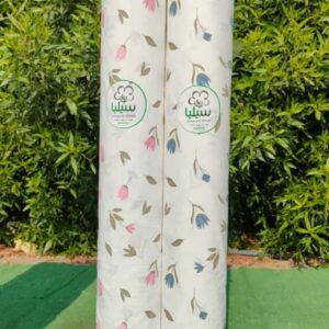 قماش ملاية قطن العامرية مشجر برسل مفتوح عرض240سم