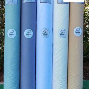 قماش ملايه قطن العامريه ساده 50/50برسل مقفول تجهيز الحصن عرض280سم